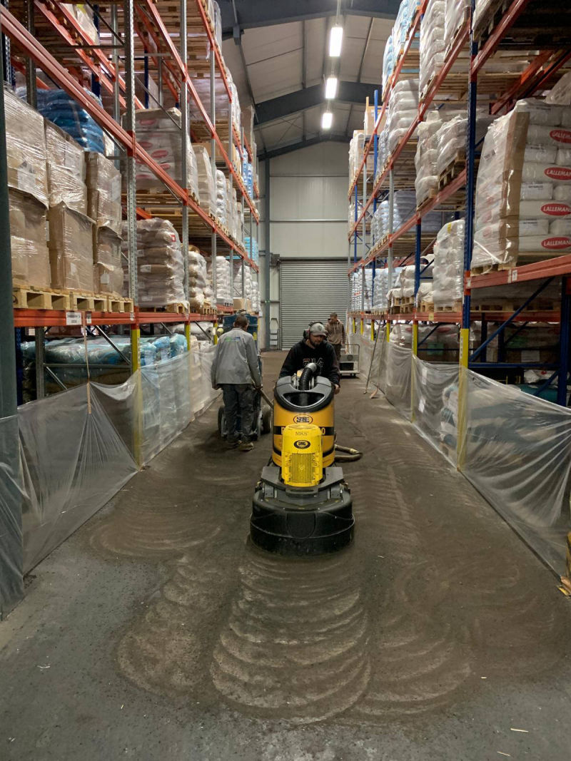 Chemoboden Mittermeier - Estrich geschliffen